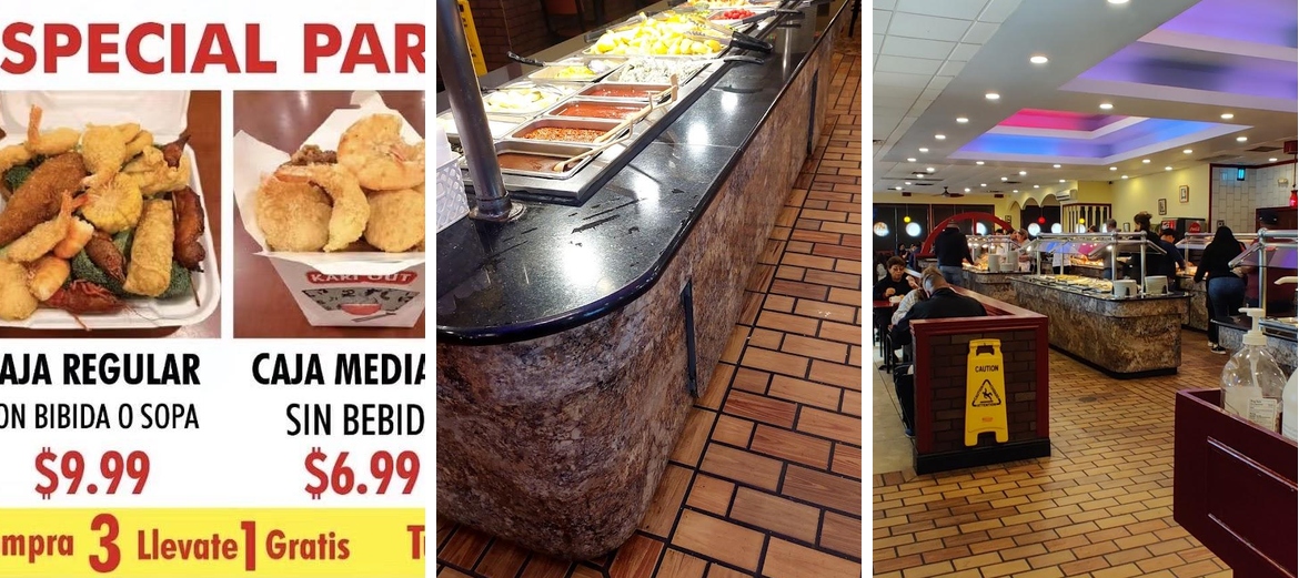 New China Buffet Menu