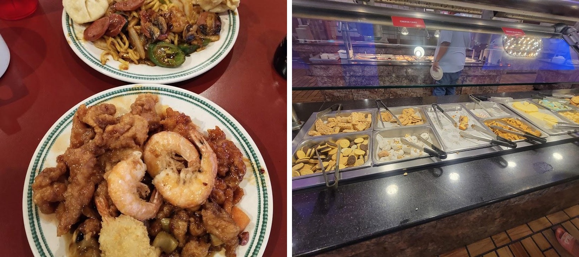 New China Buffet Menu